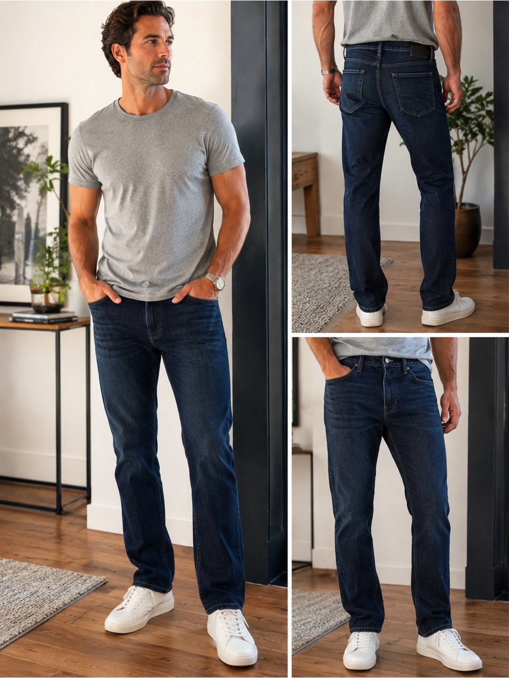 Joe’s Jeans 👖 Men's Straight-Leg Jeans in Deep Indigo Sz 31
